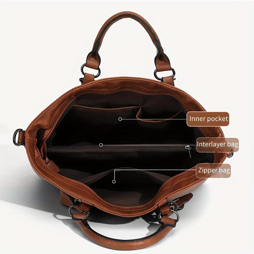 Charlotte Classic Vintage Work Tote - view 2