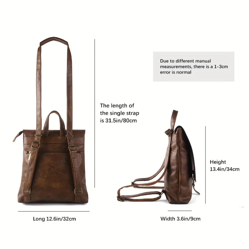 Harper Multifunctional Retro Backpack - view 5
