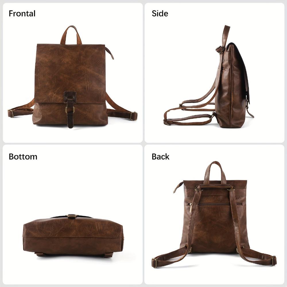 Harper Multifunctional Retro Backpack - view 4
